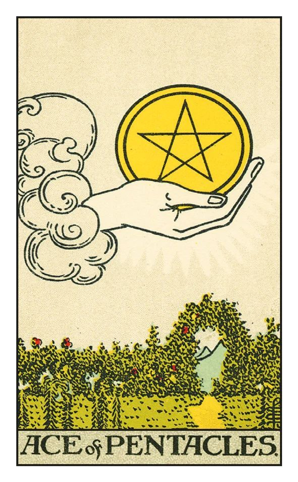 Мини-Таро Оригинал 1909 / Mini Original 1909 Tarot
