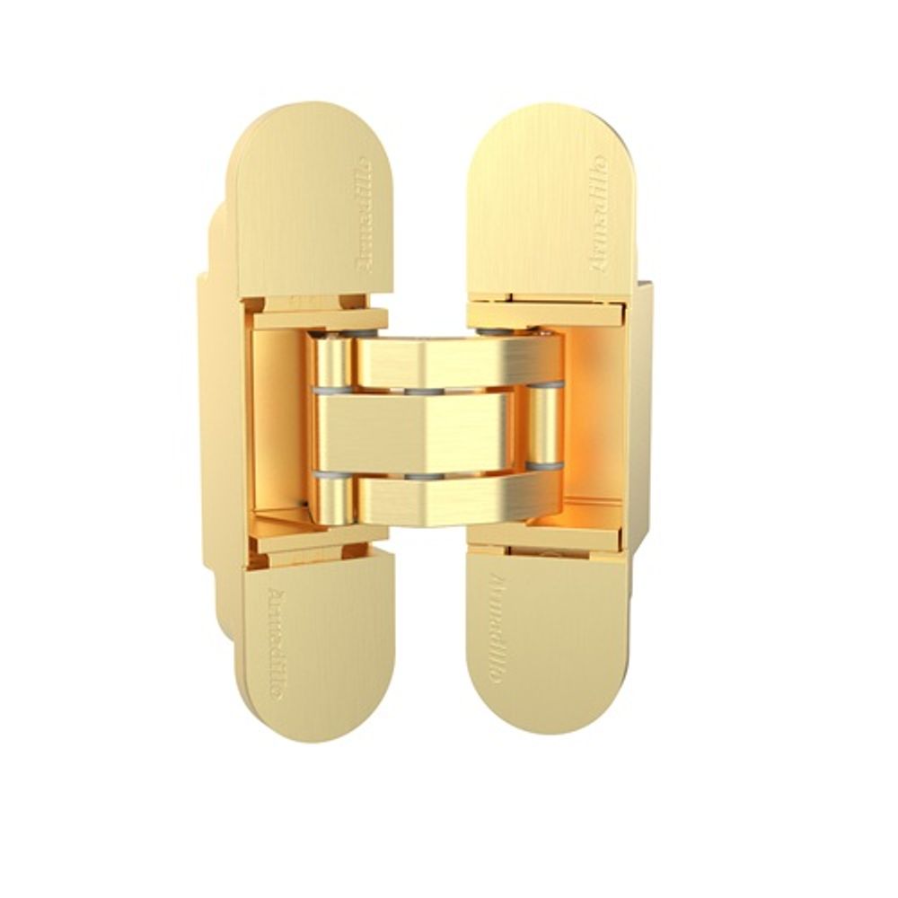 Петля скрытой установки ARMADILLO U3D6002.TG FSG флор. золото /49673/ (1шт)