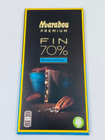 Шоколад темный Marabou Premium Pekan&Havssalt Fin 70% Kakao (пекан с морской солью) 100 г (Швейцария)