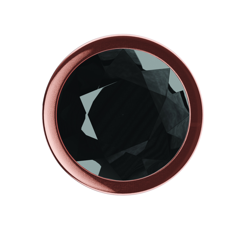 Diamond Shine S - Анальная Пробка, Розовое Золото