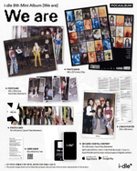 Альбом i-dle - WE ARE 8th Mini Album POCAALBUM (PHOTOBOOK) Version
