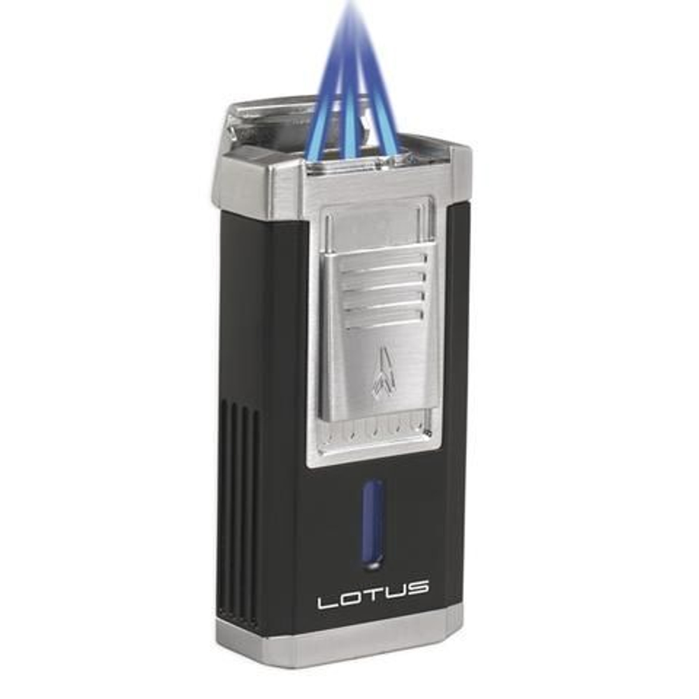 Зажигалка Lotus Duke Cigar Cutter Black matte & Chrome satin 6010