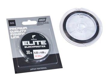 Леска монофильная зимняя Salmo Elite BLACKMASTER 30 м, 0,22 мм