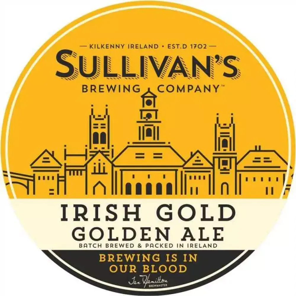 Пиво Салливанс Айриш Голд Эль / Sullivan's Irish Gold Ale 30л - кег