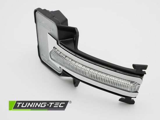 Динамические указатели поворота на зеркала заднего вида   WHITE LED SEQ для HONDA CIVIC X 16-21