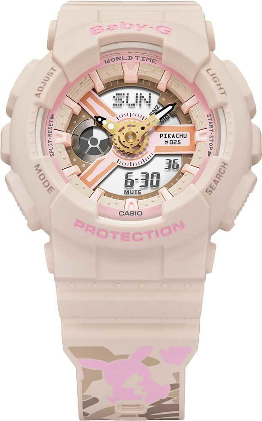 Японские наручные часы Casio Baby-G BA-110PKC-4AER