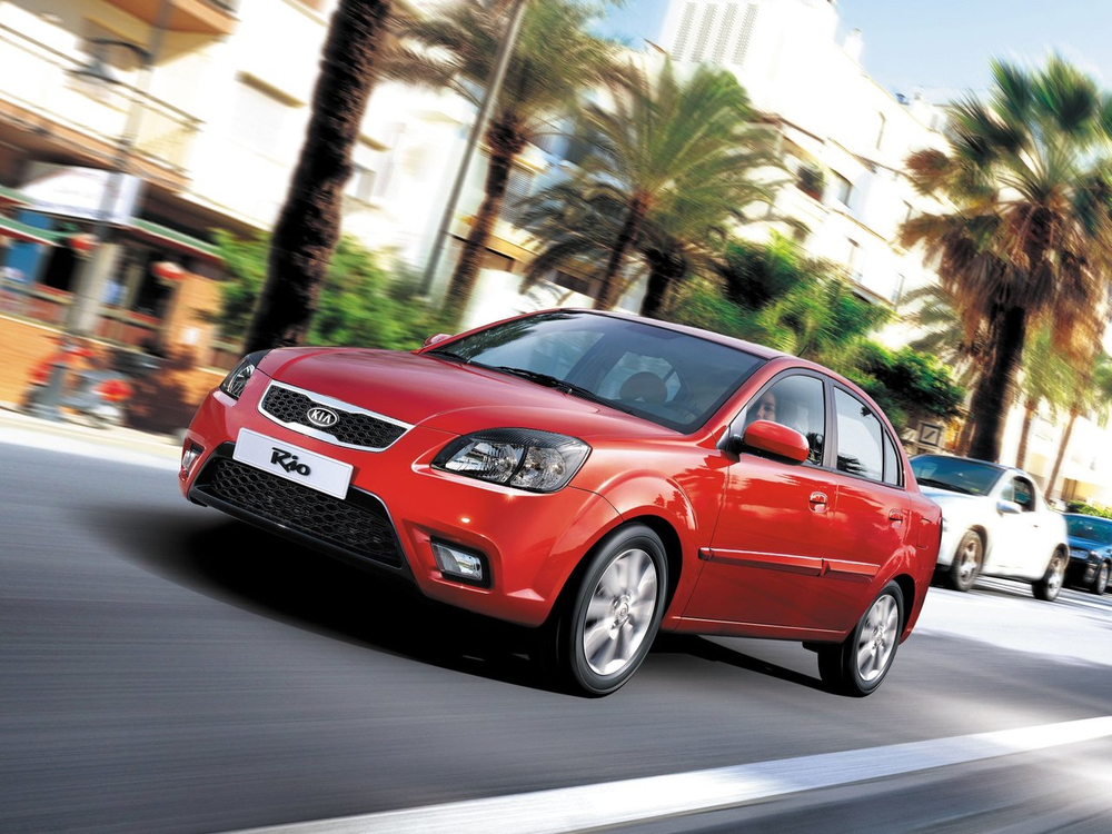 Арка левая Kia Rio 2 Седан 2005-2011