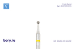Бор алмазный желтый Frank Dental типа FG - D.801.012.C.FG