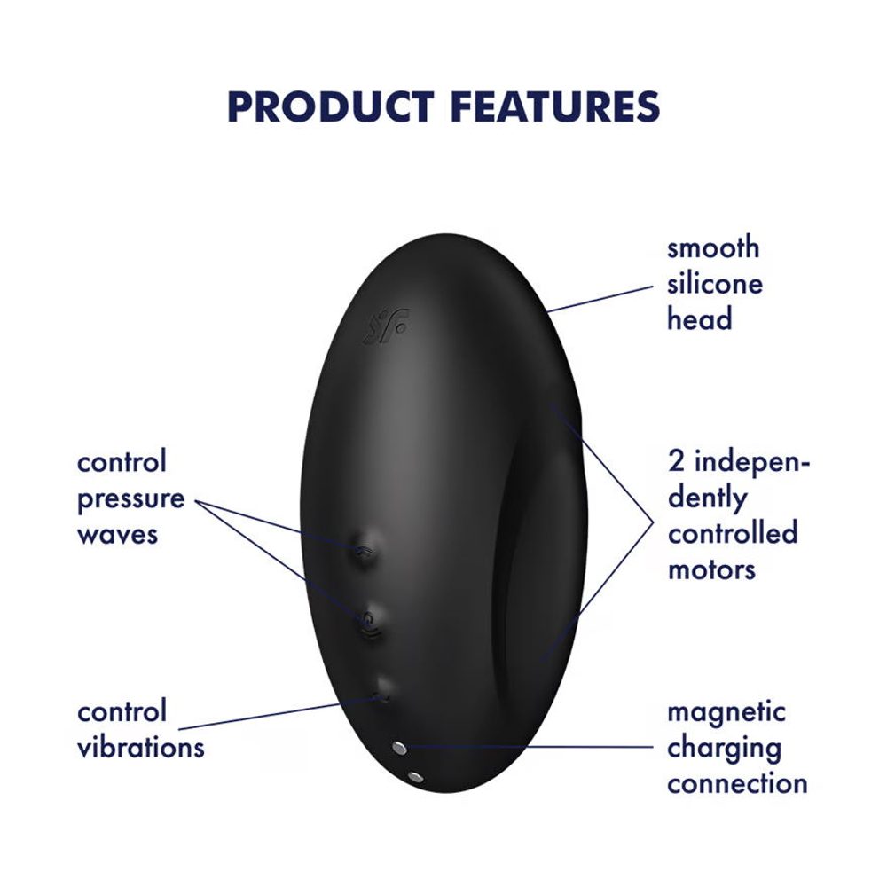 Satisfyer Vulva Lover 3 Вакуумно-волновой стимулятор с вибрацией