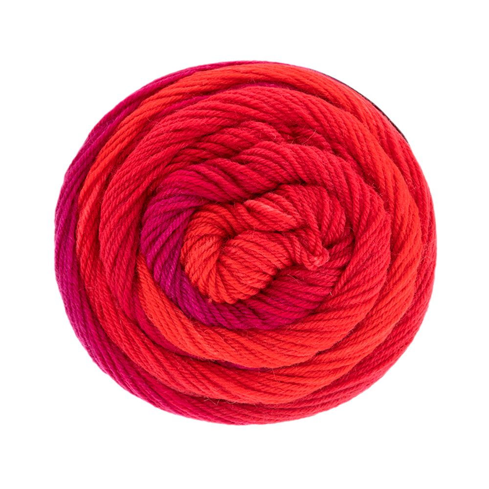 Пряжа Austermann (Аустерманн) Step Merino 6-fath Gots / уп.5 мот. по 150 г, 400м, георгин