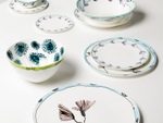 Салатник 12 см Anemone Milk Midnight Flowers