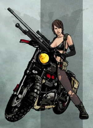 Открытка «Metal Gear Solid. Quiet»
