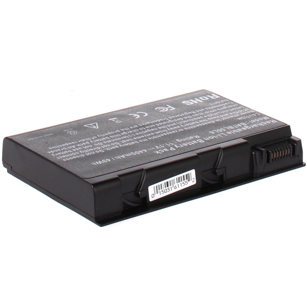 Аккумуляторная батарея AnyBatt 4400 mAh для ноутбука Acer BATBL50L4, BATBL50L8H (11,1В)