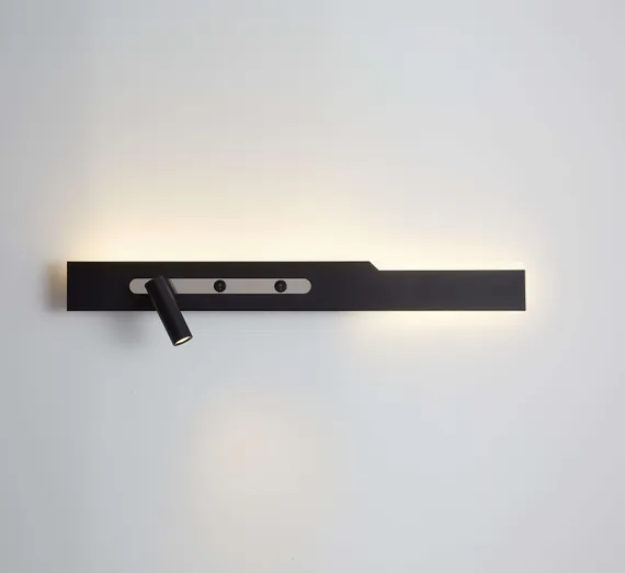Светильник настенный светодиодный Rilon 8991-620 BLACK, 13 Вт, чёрный