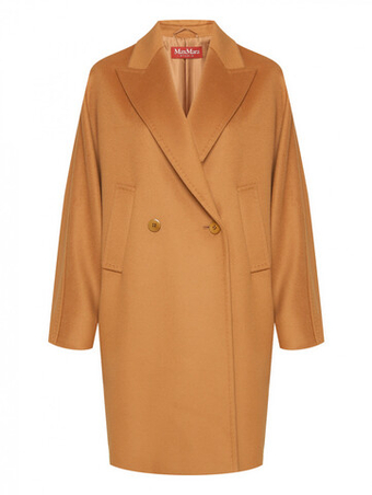 Двубортное пальто MAX MARA