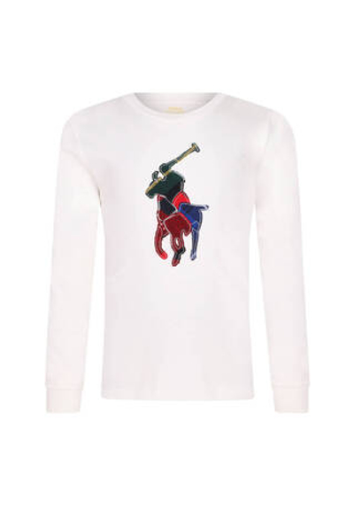 Лонгслив POLO RALPH LAUREN - белый(920634)