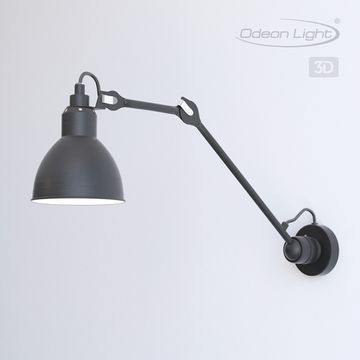 Спот 4125/1WD черный Arta Odeon Light