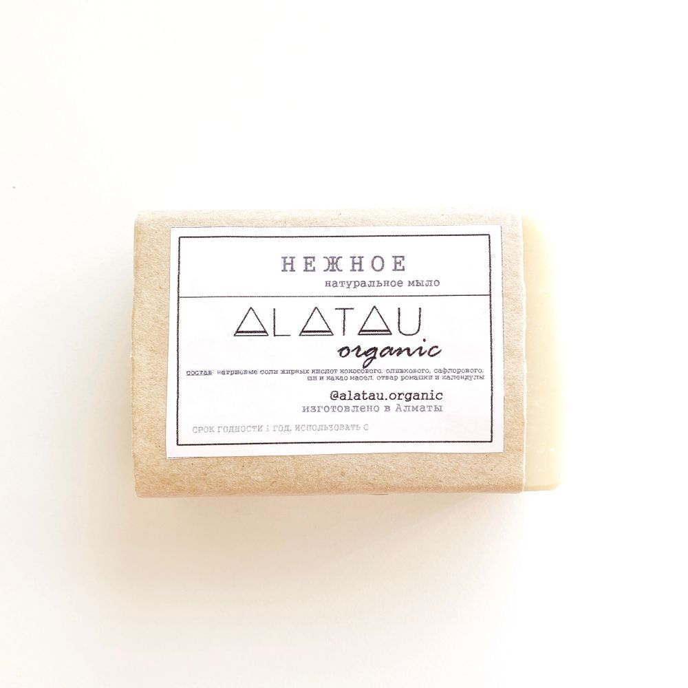 Мыло Нежное, 150гр (Alatau Organic)