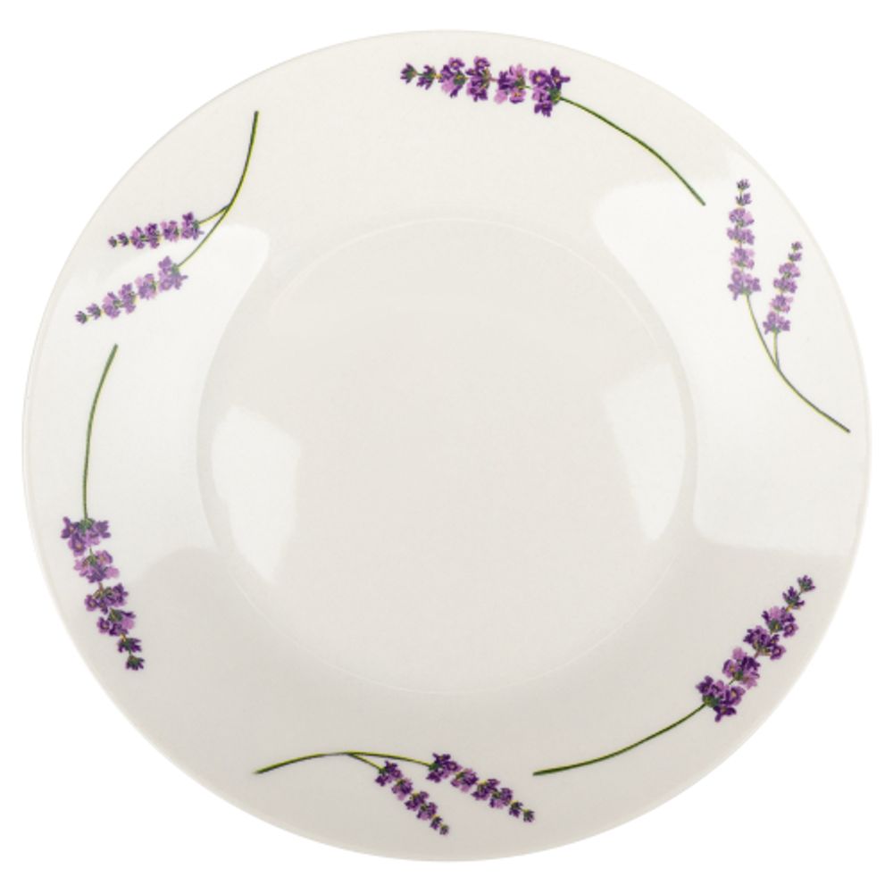 Тарелка White Fox LT304 десертная Mix.Flowers фарфор 19 см | White Fox