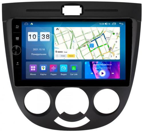 Магнитола для Chevrolet Lacetti хэтчбек (кондиционер) - Parafar PF031LHDAV на Android 12, Быстрая, CarPlay, 4G SIM-слот