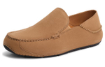 BELLE Casual Leather Shoes Men"s Low top Blue/Coffee/Yellow