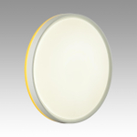 7709/EL COLOR SN 154 Светильник пластик/желтый LED 70Вт 3000-6000К D500 IP43 пульт ДУ KEZO YELLOW