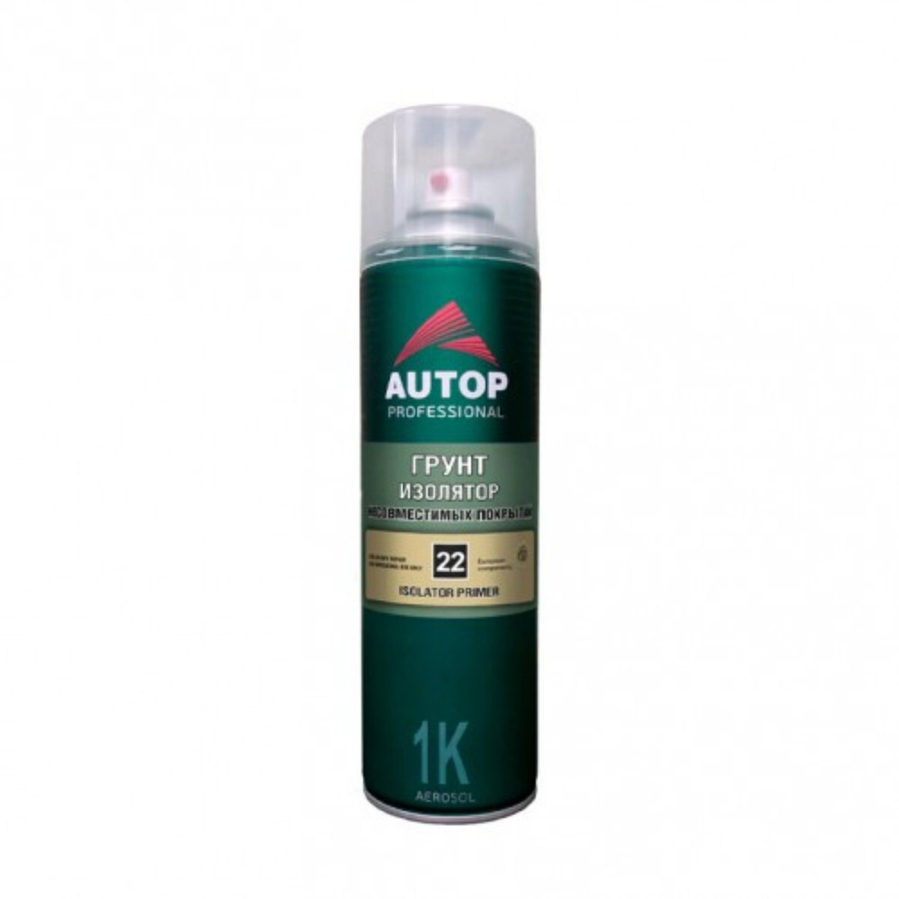 AUTOP PROFESSIONAL №22 ГРУНТ-ИЗОЛЯТОР НЕСОВМЕСТИМЫХ ПОКРЫТИЙ SOLVENT-BASED DEGREASER 650мл