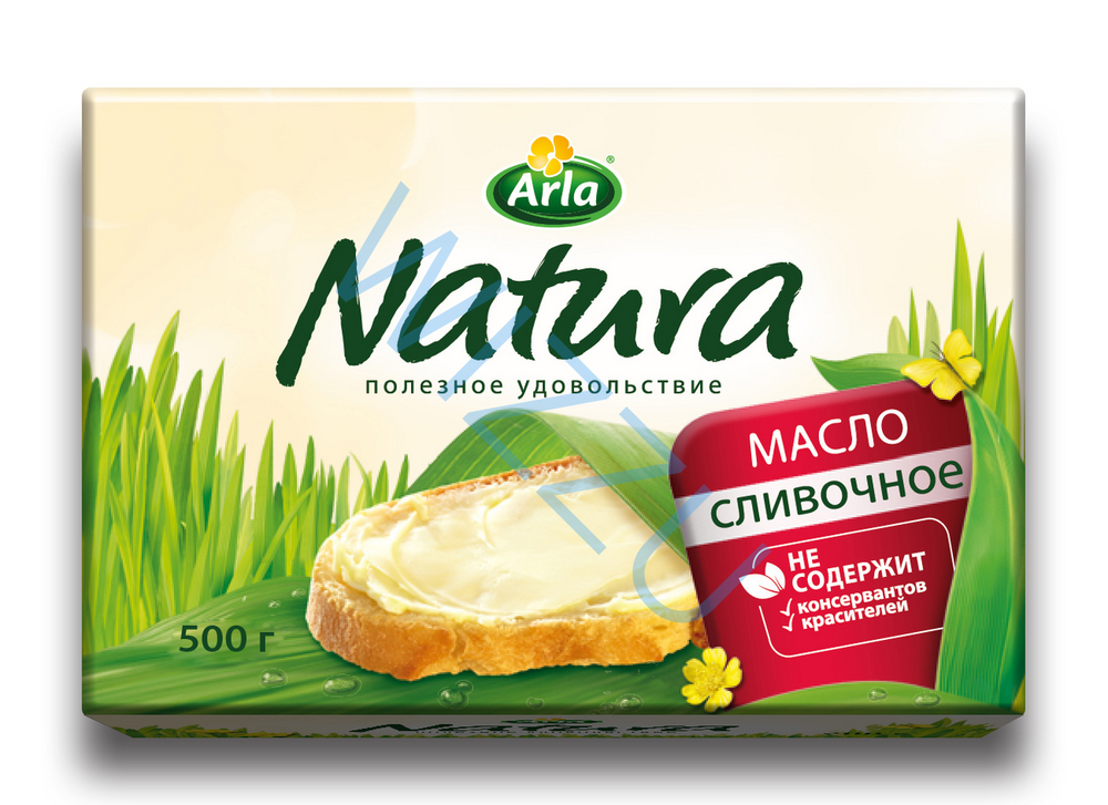 Масло Natura Сливочное 82% 400гр/10шт