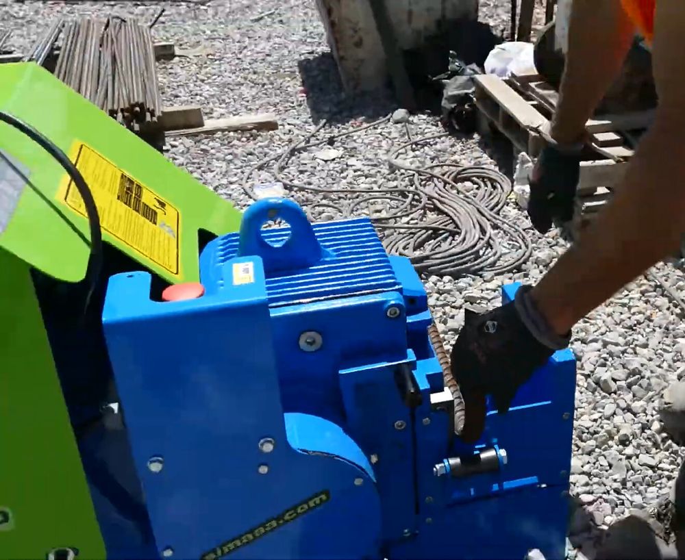 Станок для резки арматуры SIMA CEL-42P - [4 кВт / до 35 мм]