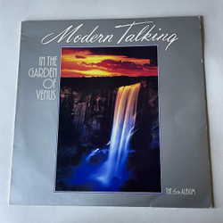 Винтажная виниловая пластинка LP Modern Talking, Модерн Токинг, In The Garden Of Venus The 6th Album, 6 Альбом (Италия 1987)
