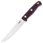 Нож Рыбацкий M, N690, микарта, 214.0954, красно-чёрная