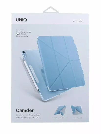 Uniq для iPad Air 10.9 (2022/20) CAMDEN Anti-microbial Northern bluе