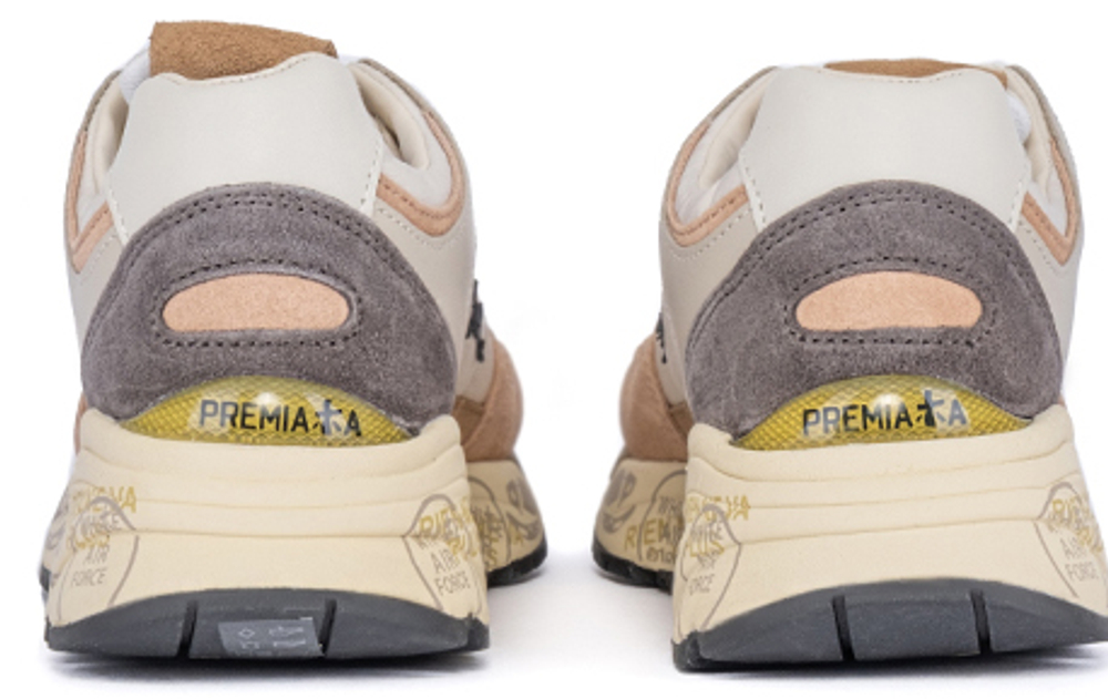 Premiata Mase 5934 Серые с бежевым женские
