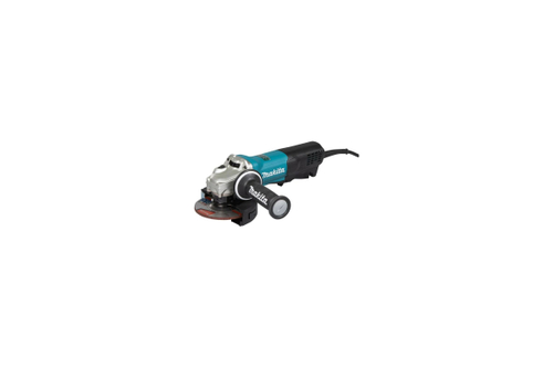Шлифовальная угловая машина Makita 125 мм, 1900 Вт, 11500 об, SJSII, AFT, защита от непреднамеренного пуска, плавный пуск, поддержание оборотов под нагрузкой, широкая клавиша. GA5095X01