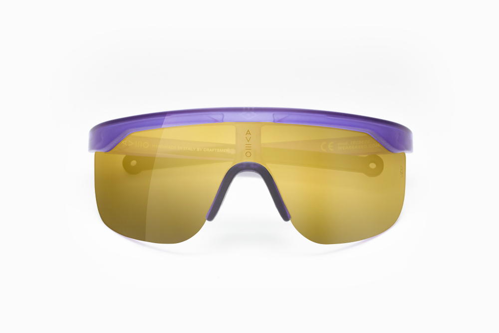 Спортивные очки AVEO Iride / Fade Purple / Gold Mirror Lens