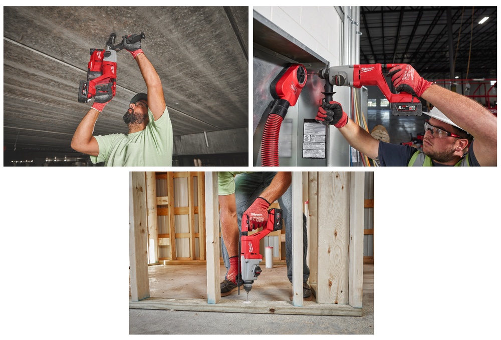 Новинка! Легкий старт: Аккумуляторный перфоратор Milwaukee M18 BLHACD26-0X 2,6 Дж, Dmax 28 мм, в кейсе, 4 режима: бурение, долбление, сверление, смена положения долота 4933492482