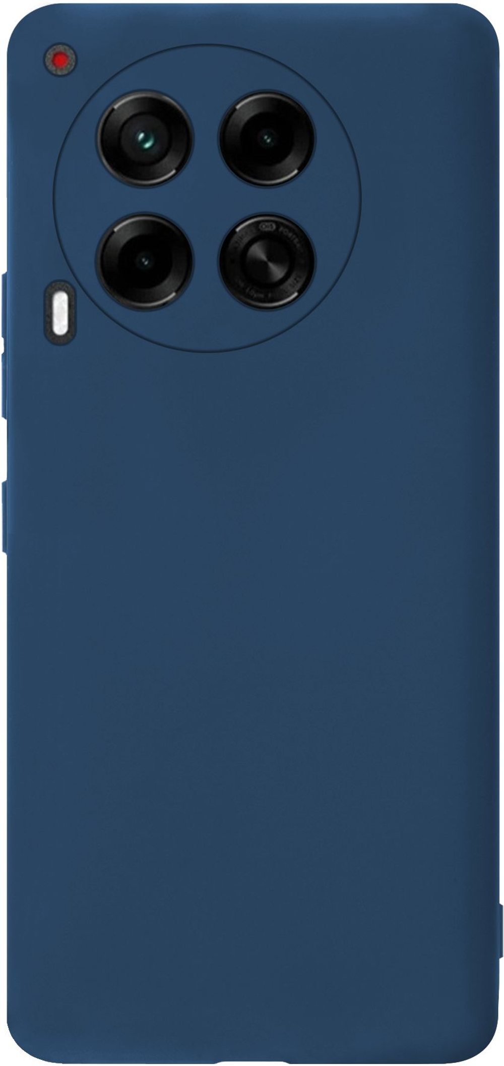 Мягкий Soft Touch чехол из силикона для TECNO CAMON 30 4G (не 5G / PRO!) с бархатной подкладкой