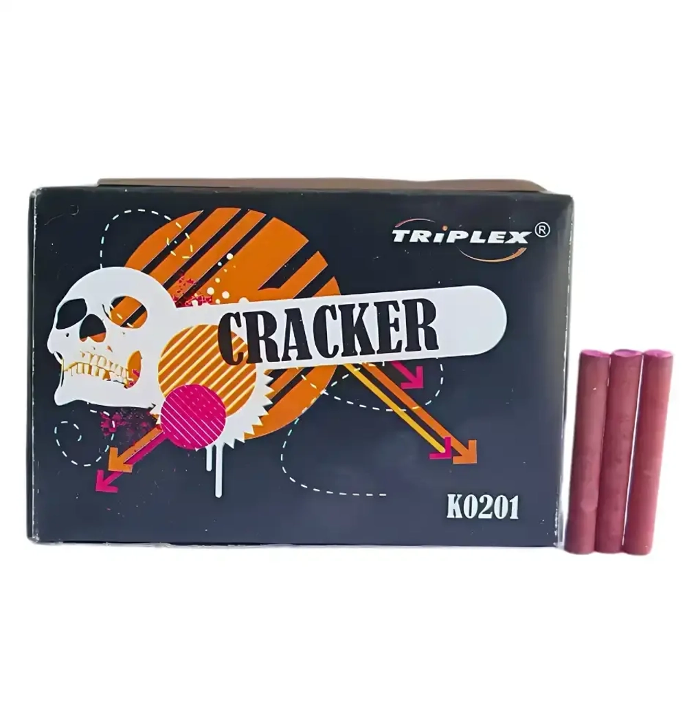 K0201 Cracker: Терочные петарды K0201 Cracker — классика от Triplex, 60 штук в упаковке.