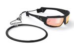 Спортивные очки LiP Typhoon / Matt Black - Black / Zeiss / PA Polarized / Rose Gold Lens