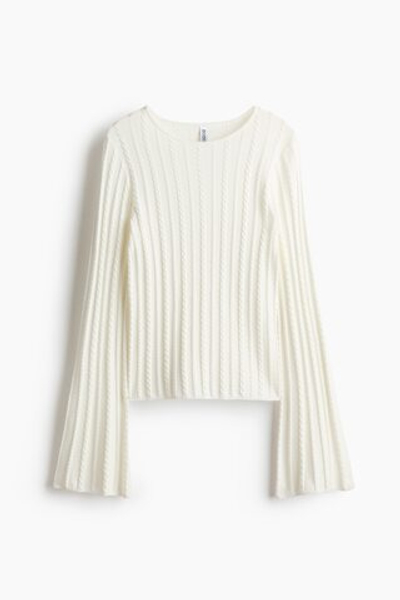Топ вязки «коса» - H&M