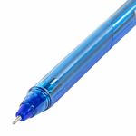 Ручка гелевая BRAUBERG "Extra Glide Gel", 1шт, СИНЯЯ, трехгранная, игольчатый наконечник 0,7 мм, линия 0,5 мм, 144076