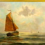 «Парусники в море»