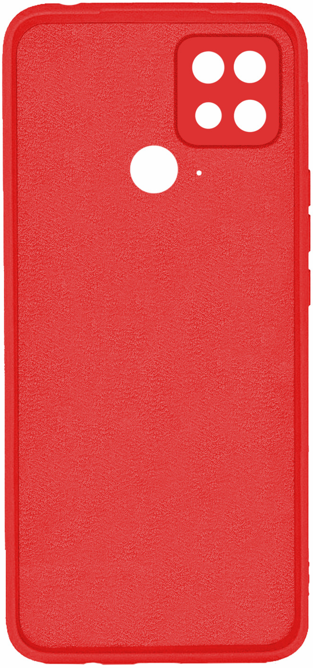 Мягкий Soft Touch чехол из силикона для XIAMI REDMI 10C с бархатной подкладкой