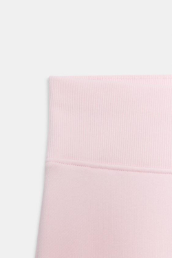 ZARA БРЮКИ FLARE ИЗ ФЛИСА, ПАСТЕЛЬНО-РОЗОВЫЙ