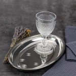 Поднос Jolly Kitchen нержавеющая сталь, овальный, 35см
