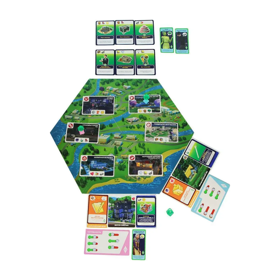 Настольная игра The Sims — компоненты