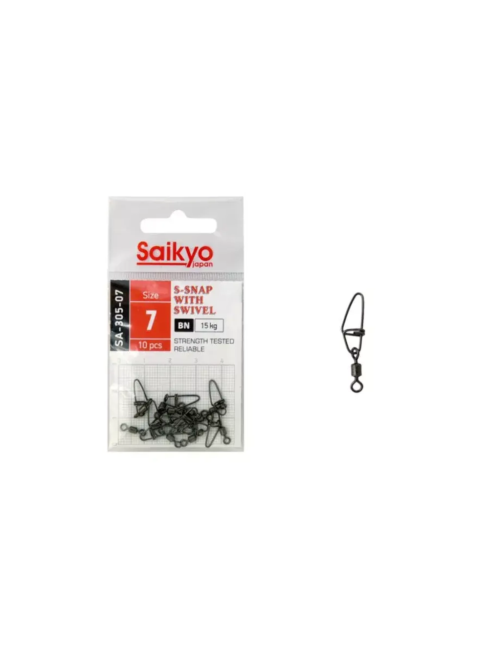 Вертлюг с застежкой Saikyo SA-305