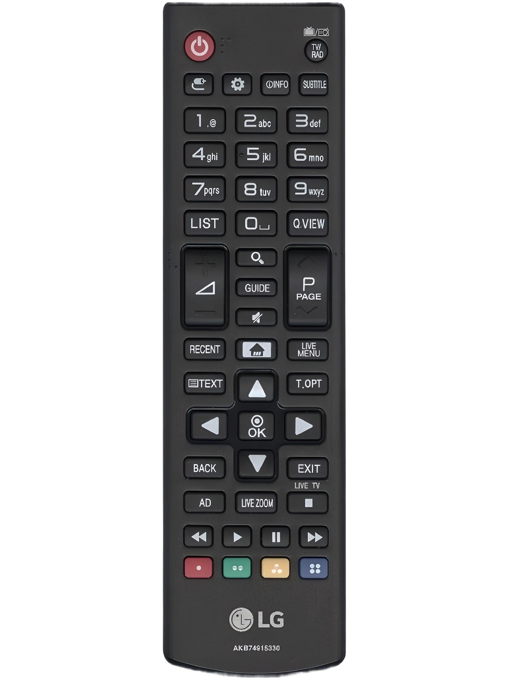 Пульт AKB74915330 оригинальный для LG