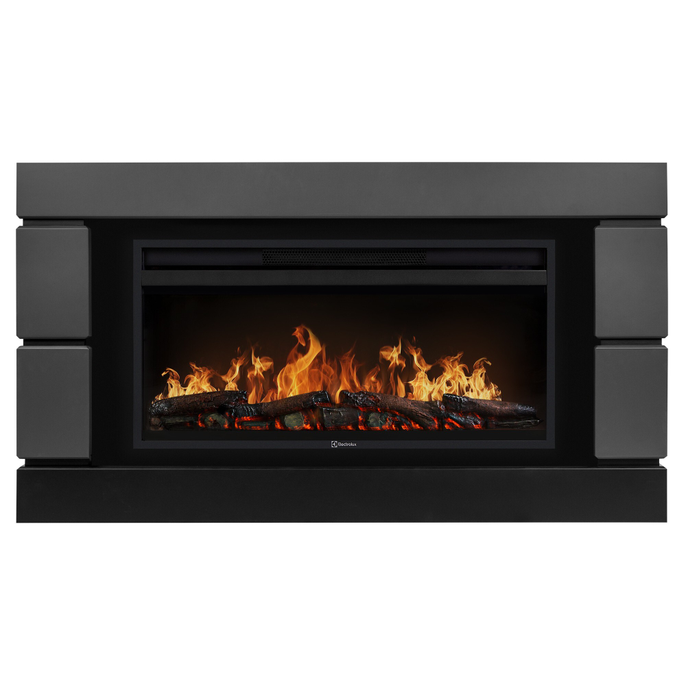 Каминокомплект: Очаг Electrolux EFP/P-3620LS, портал Moderno 42/40/36, графит