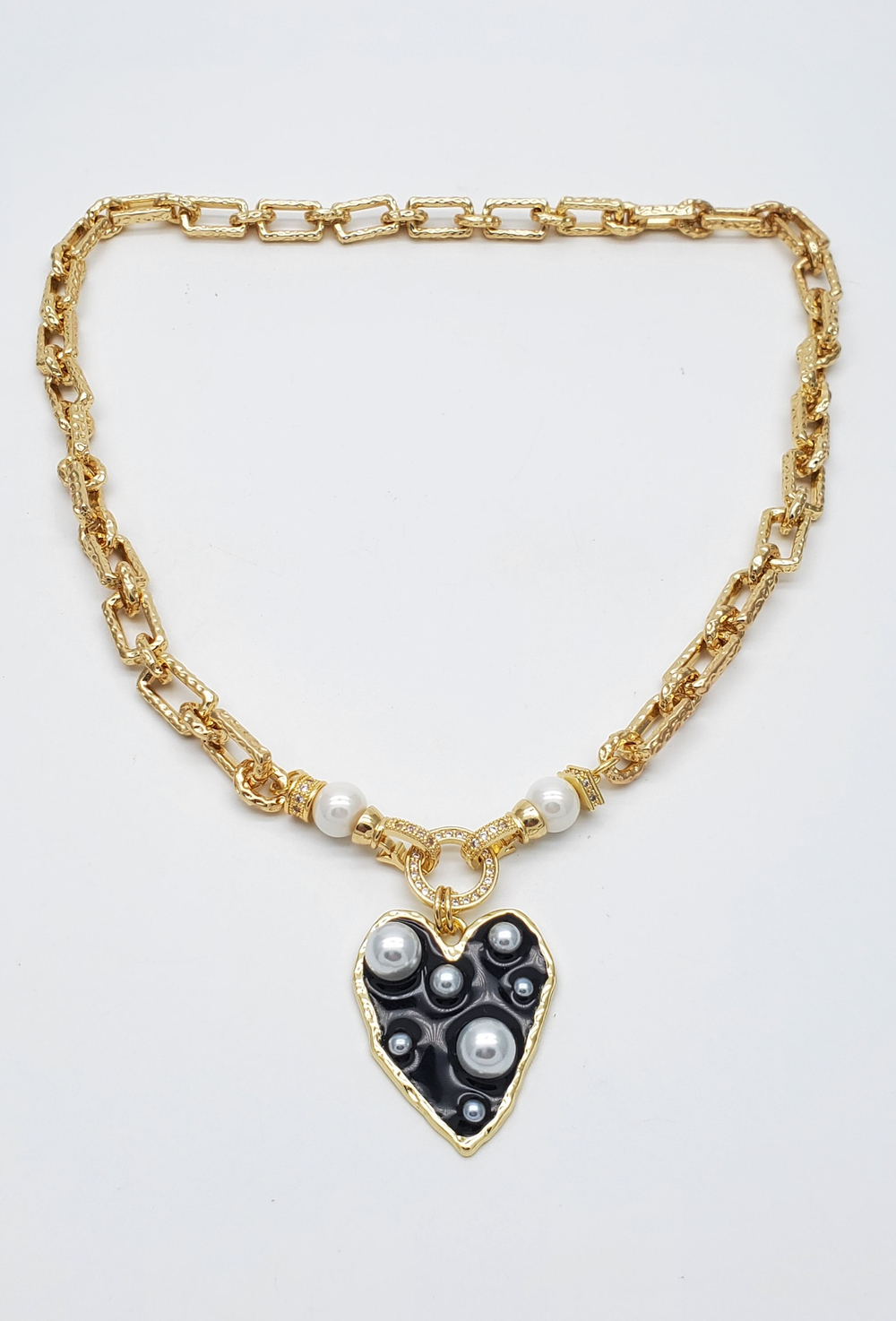 91001087 Колье SELENA PEARLS